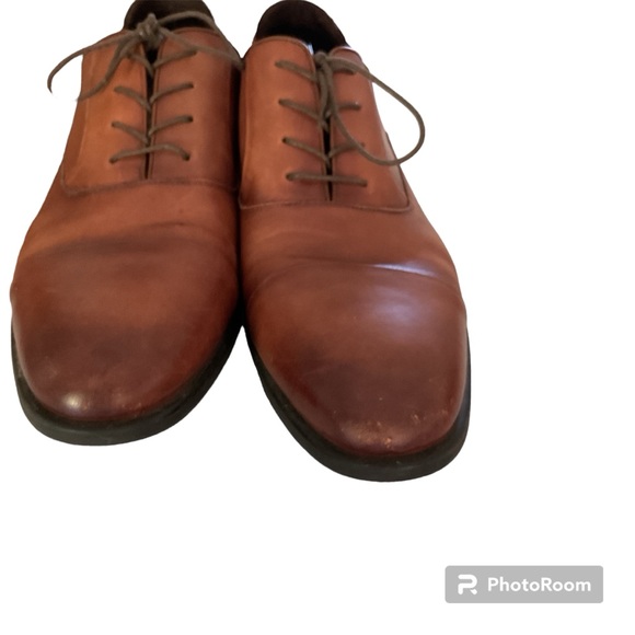 Kenneth Cole Reaction Men’s Oxford Cap Toe Tie Up Dress Shoes Sz13 - Picture 2 of 10